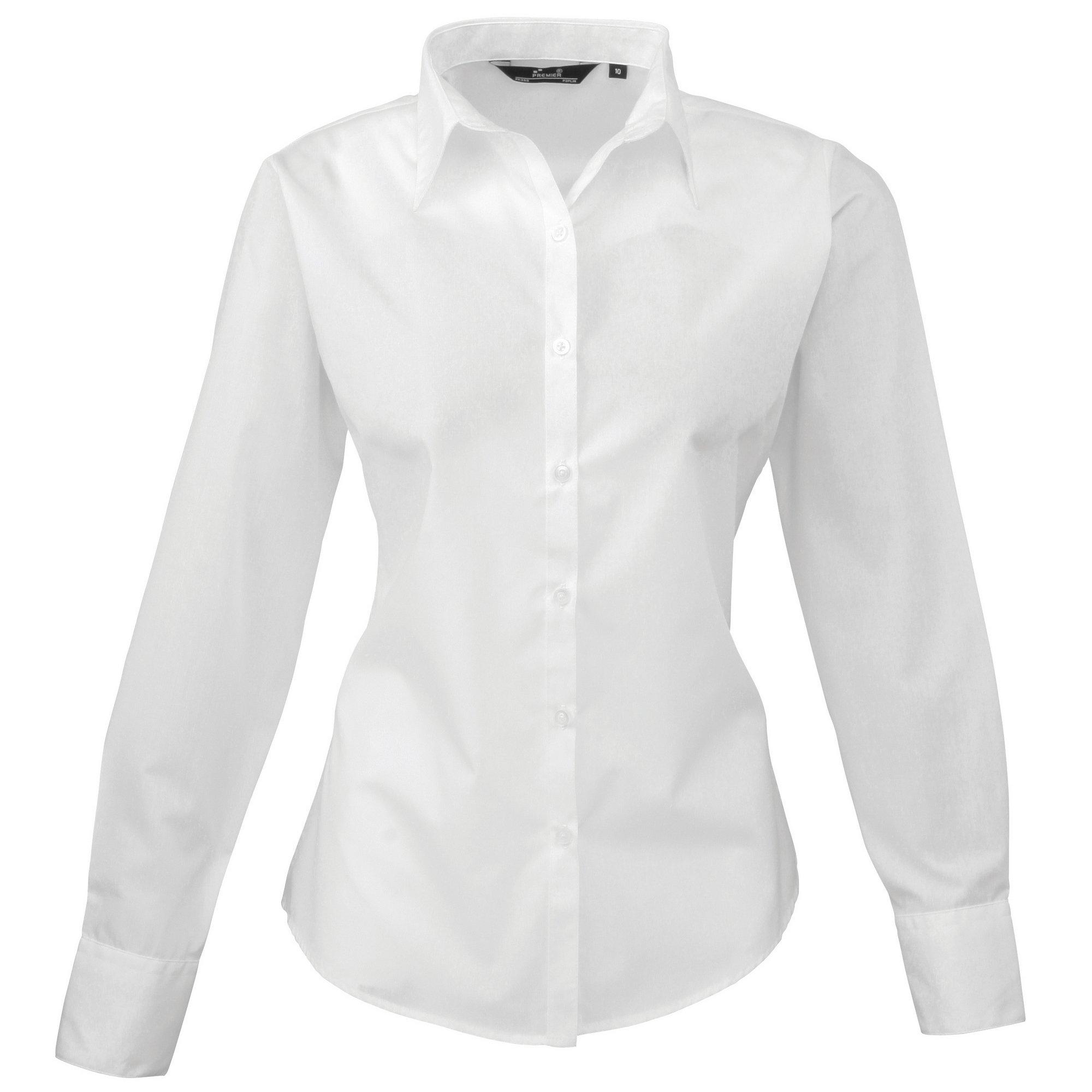 PREMIER Langärmlige Button-Down Bluse