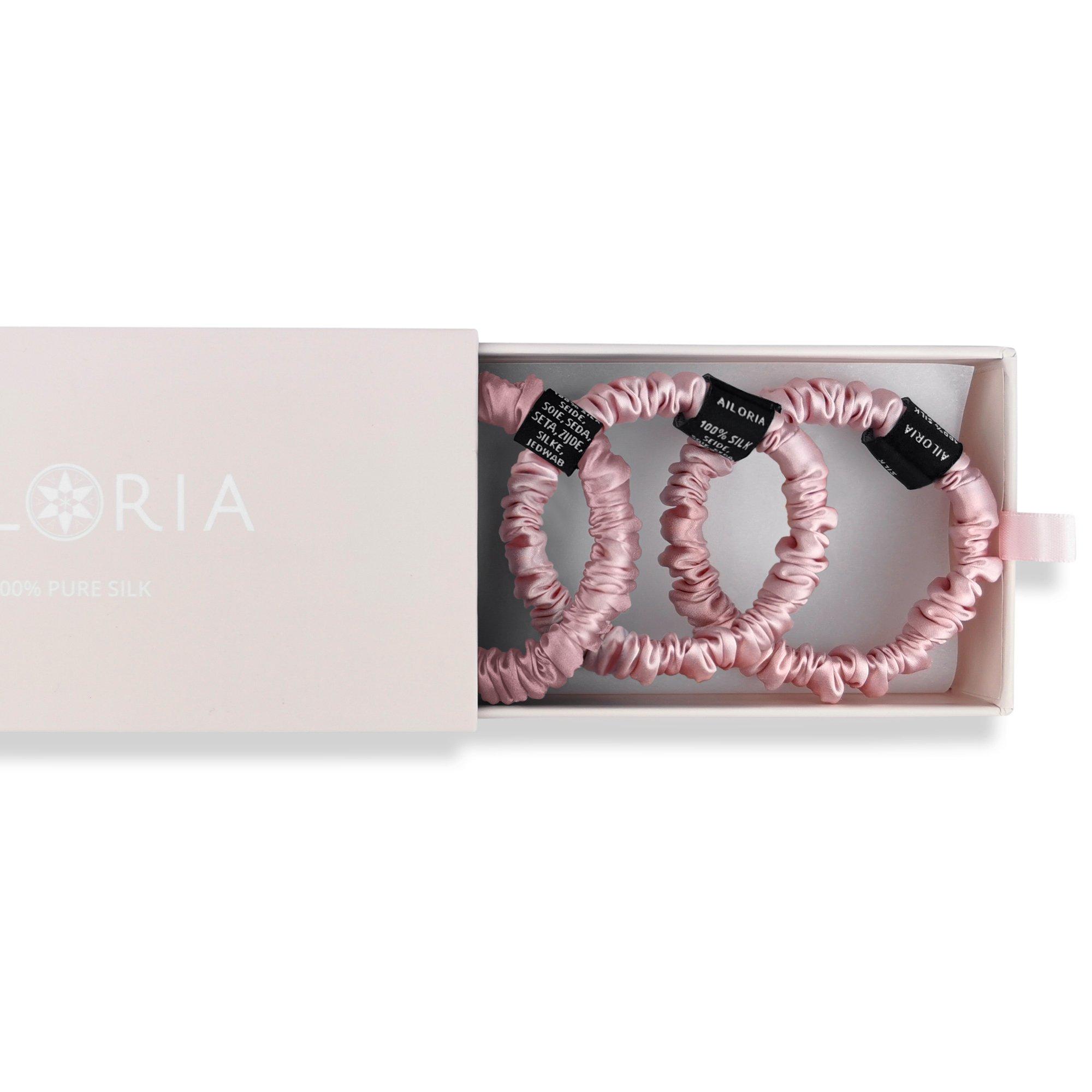 AILORIA DOUX Set 3 Scrunchies S aus Seide