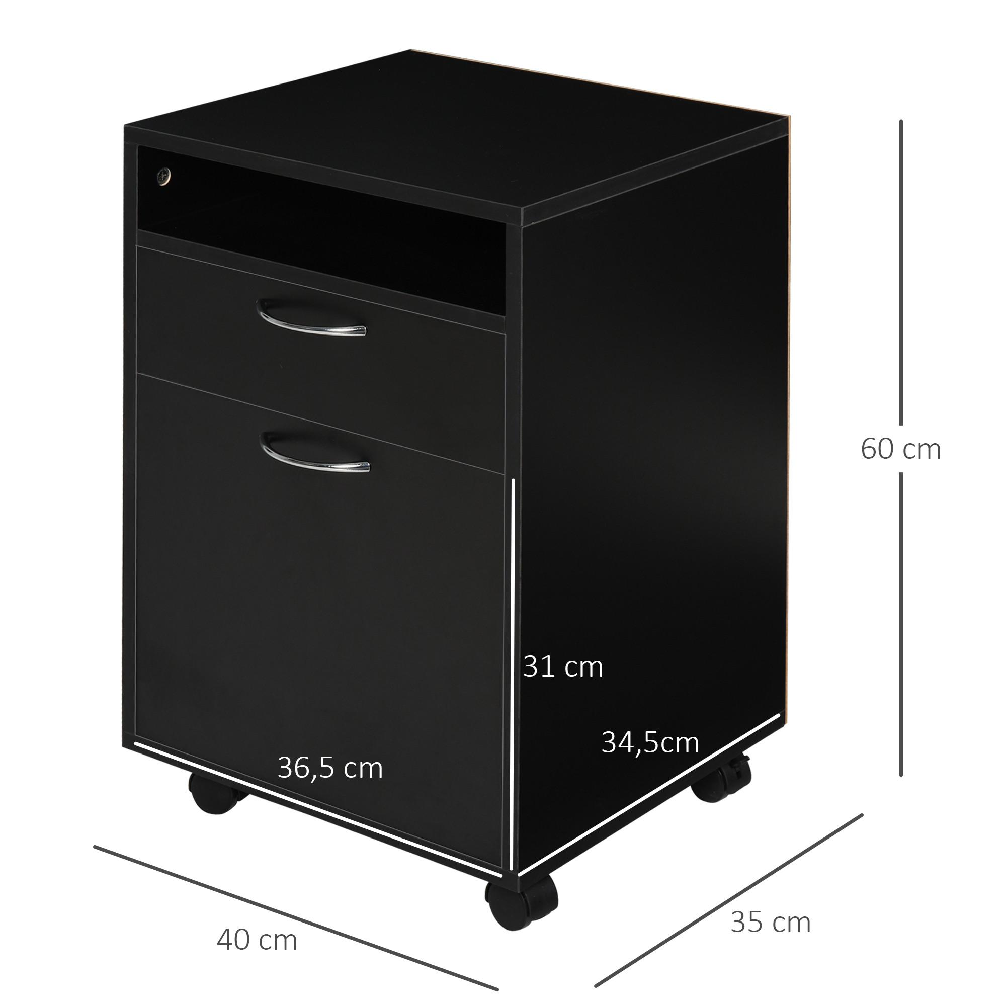 HOMCOM Rollcontainer