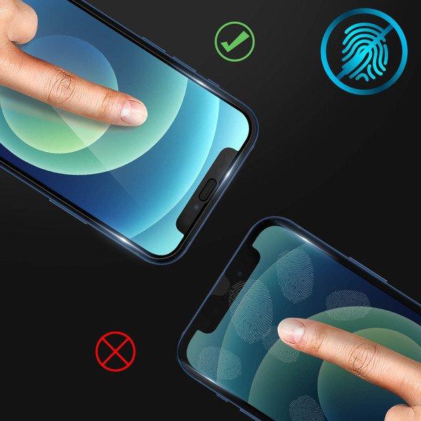 Avizar Schutzfolie iPhone 12 Mini Schwarz