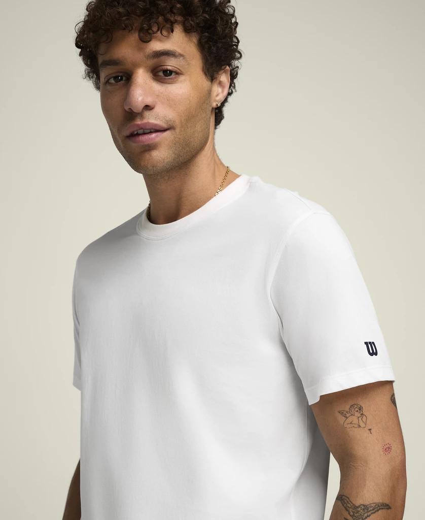 Wilson Team Graphic T-Shirt Unisex Weiss