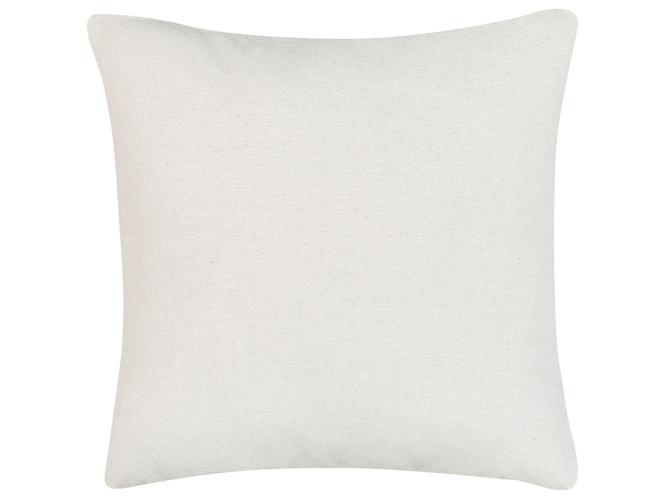 Beliani Dekokissen 2er Set aus Polyester Modern WAKAD