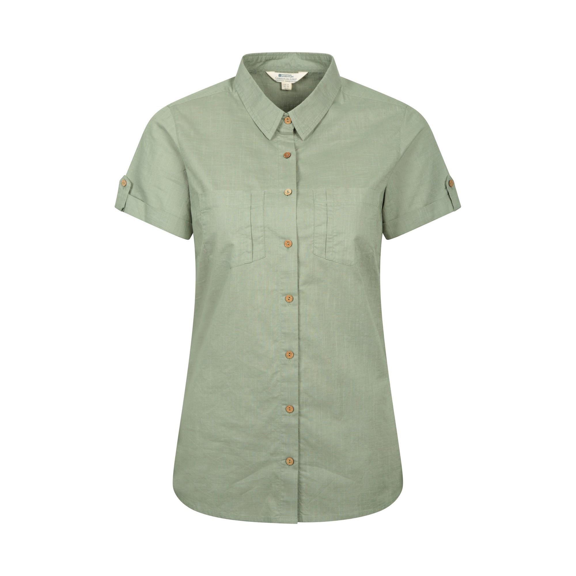 Mountain Warehouse Kurzärmliges Button Down Hemd
