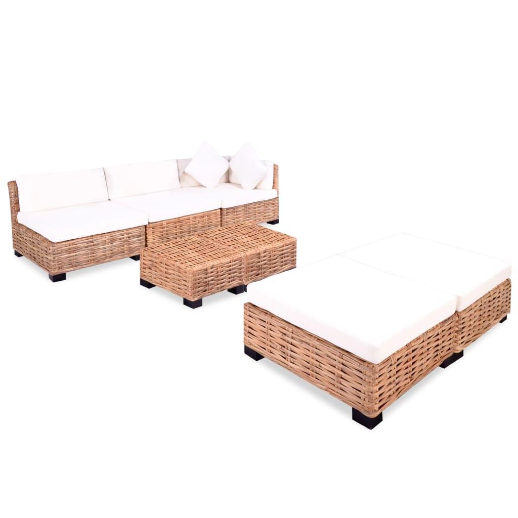 VidaXL Sofa-set rattan