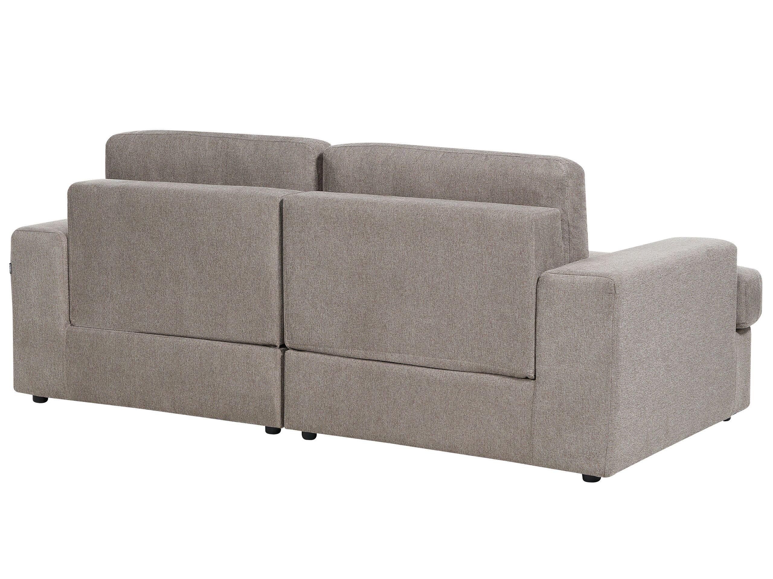 Beliani 3 Sitzer Sofa aus Polyester Klassisch ALLA