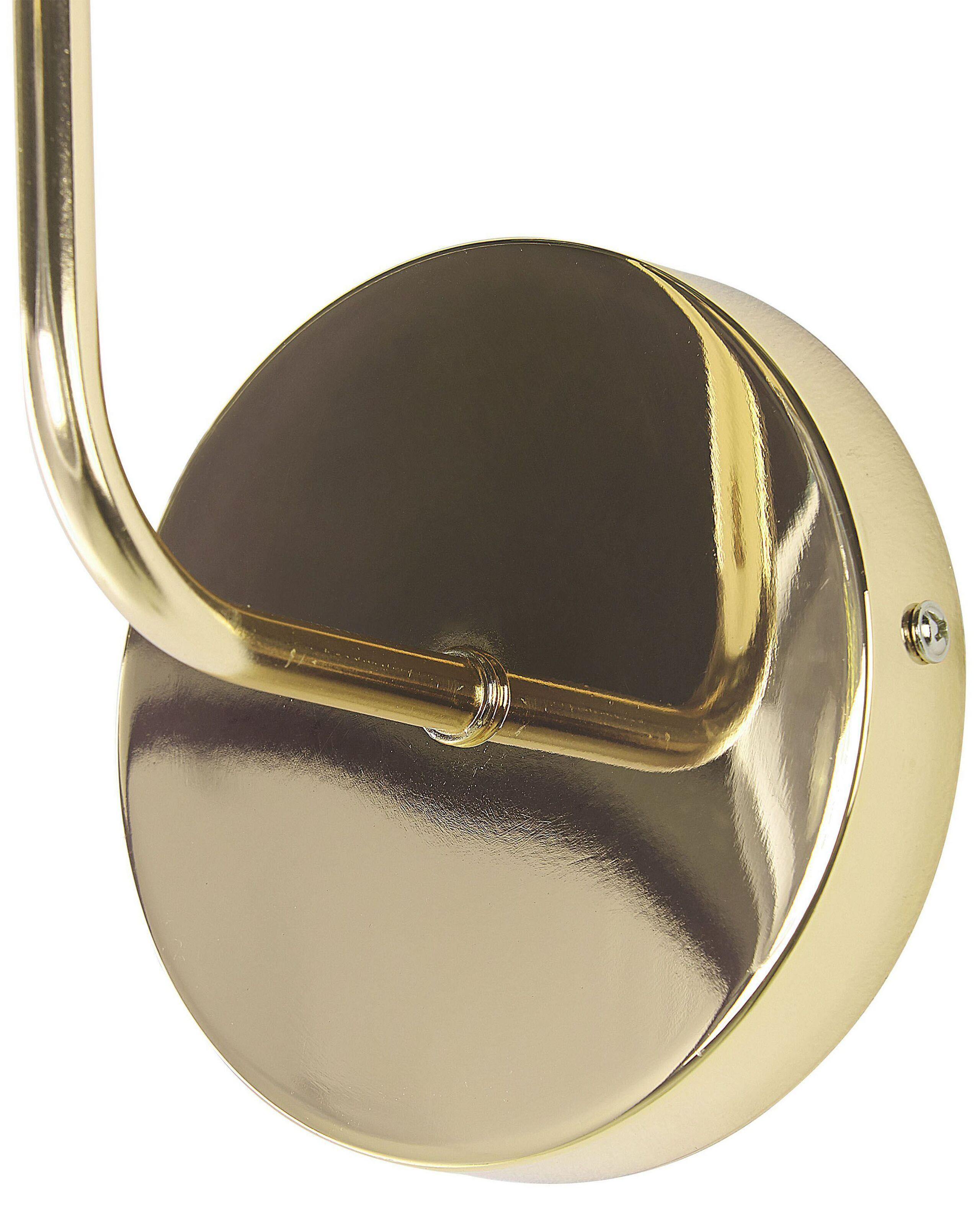 Beliani Wandlampe aus Kupfer Modern SAVENA