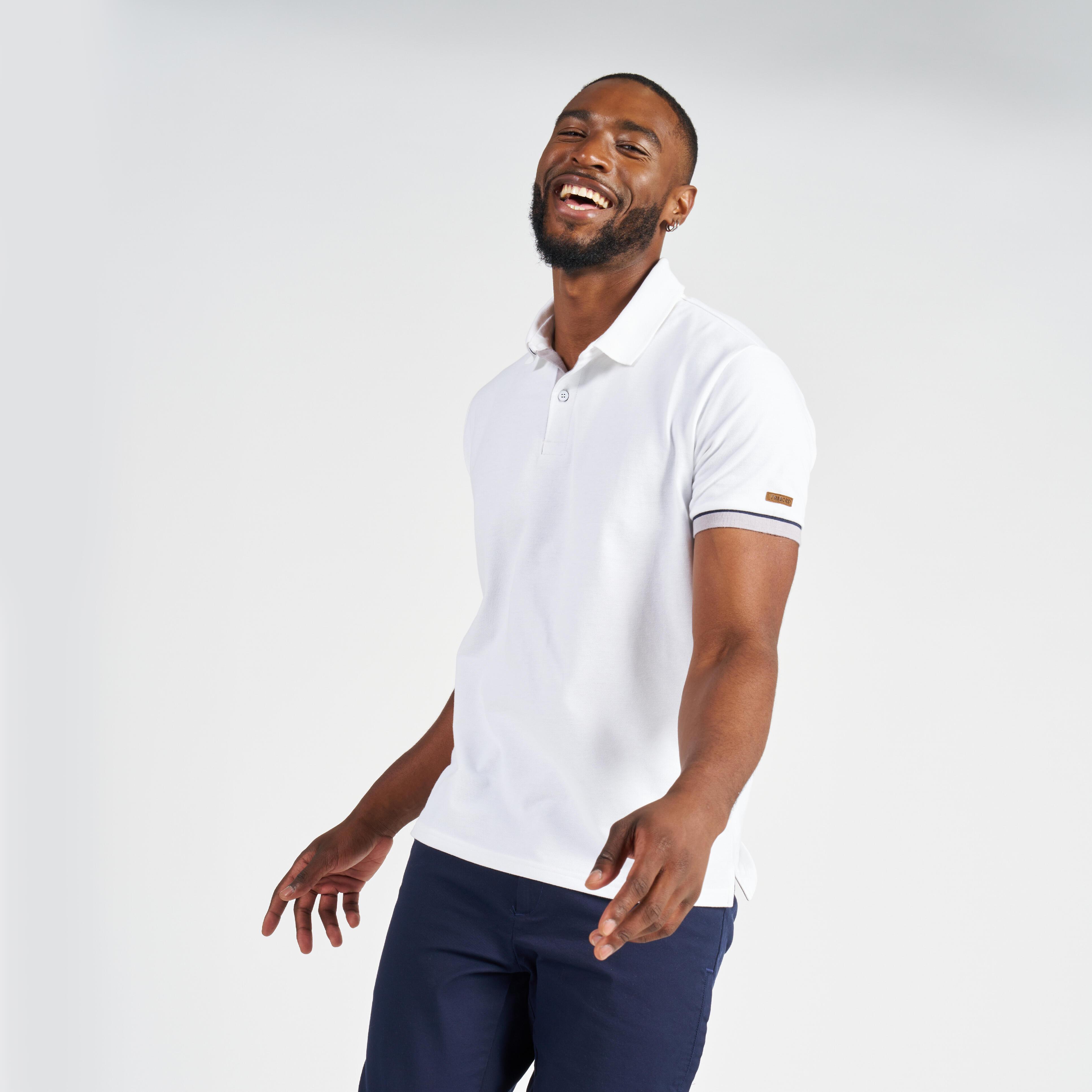 TRIBORD Poloshirt kurzarm - SAILING 100
