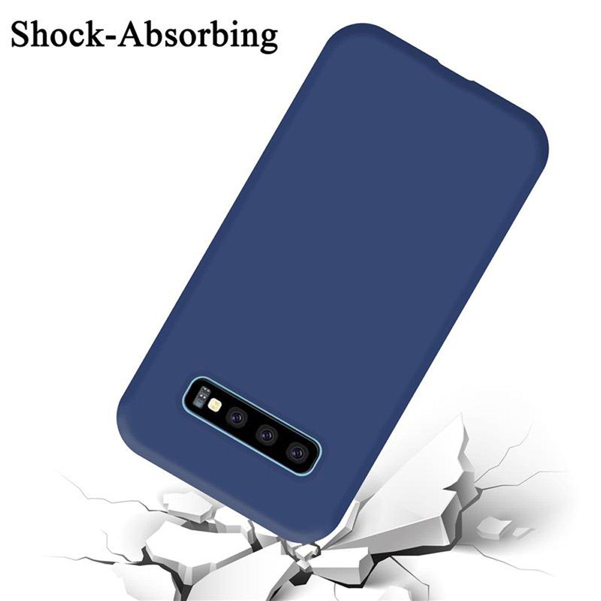 Cadorabo Hülle für Samsung Galaxy S10 PLUS TPU Silikon Liquid