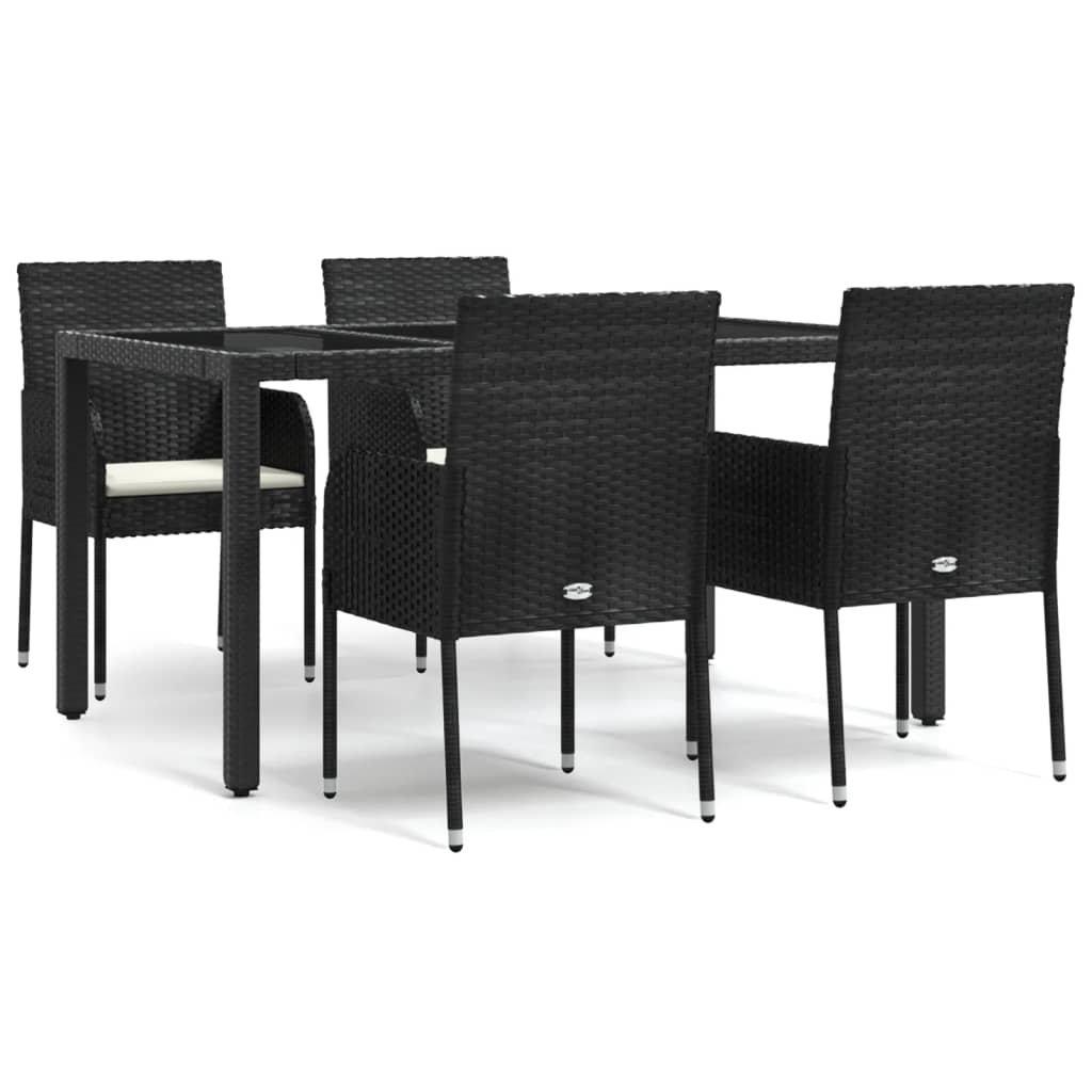 VidaXL Garten essgruppe poly-rattan