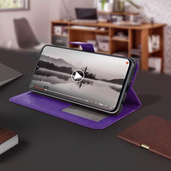 Avizar Samsung Galaxy A40 Vintage Case Violett
