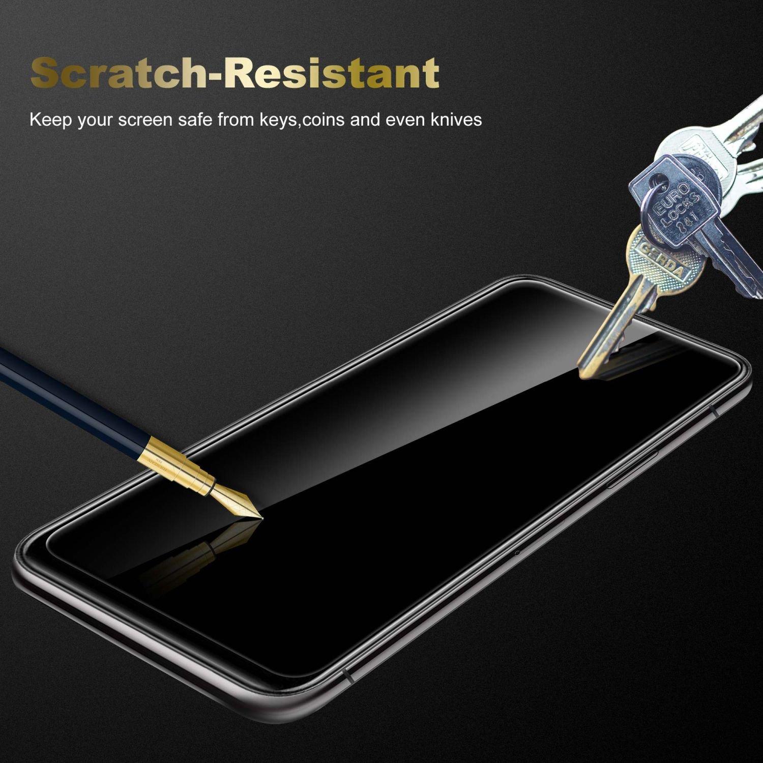 Cadorabo Vollbild Display-Schutzglas für Apple iPhone 14 - Schutzfolie