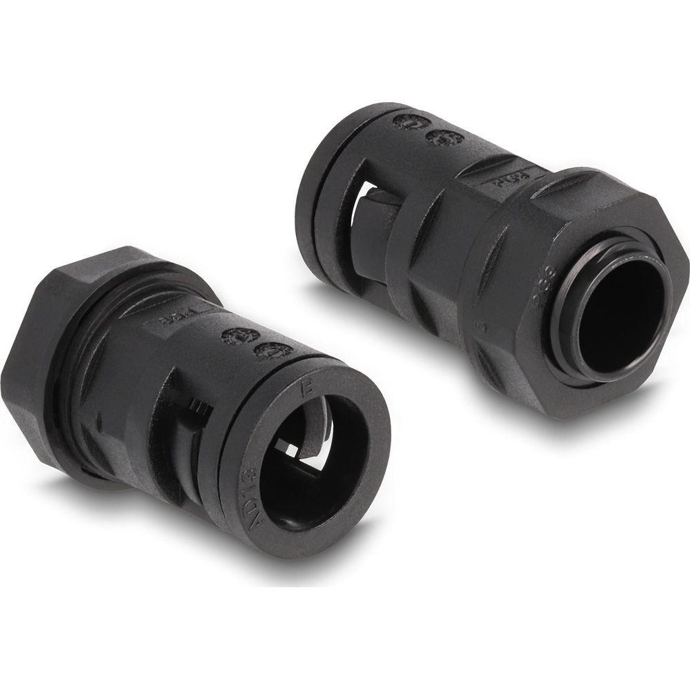 DeLock Kabelschlauch 2 m x 13 mm Schwarz