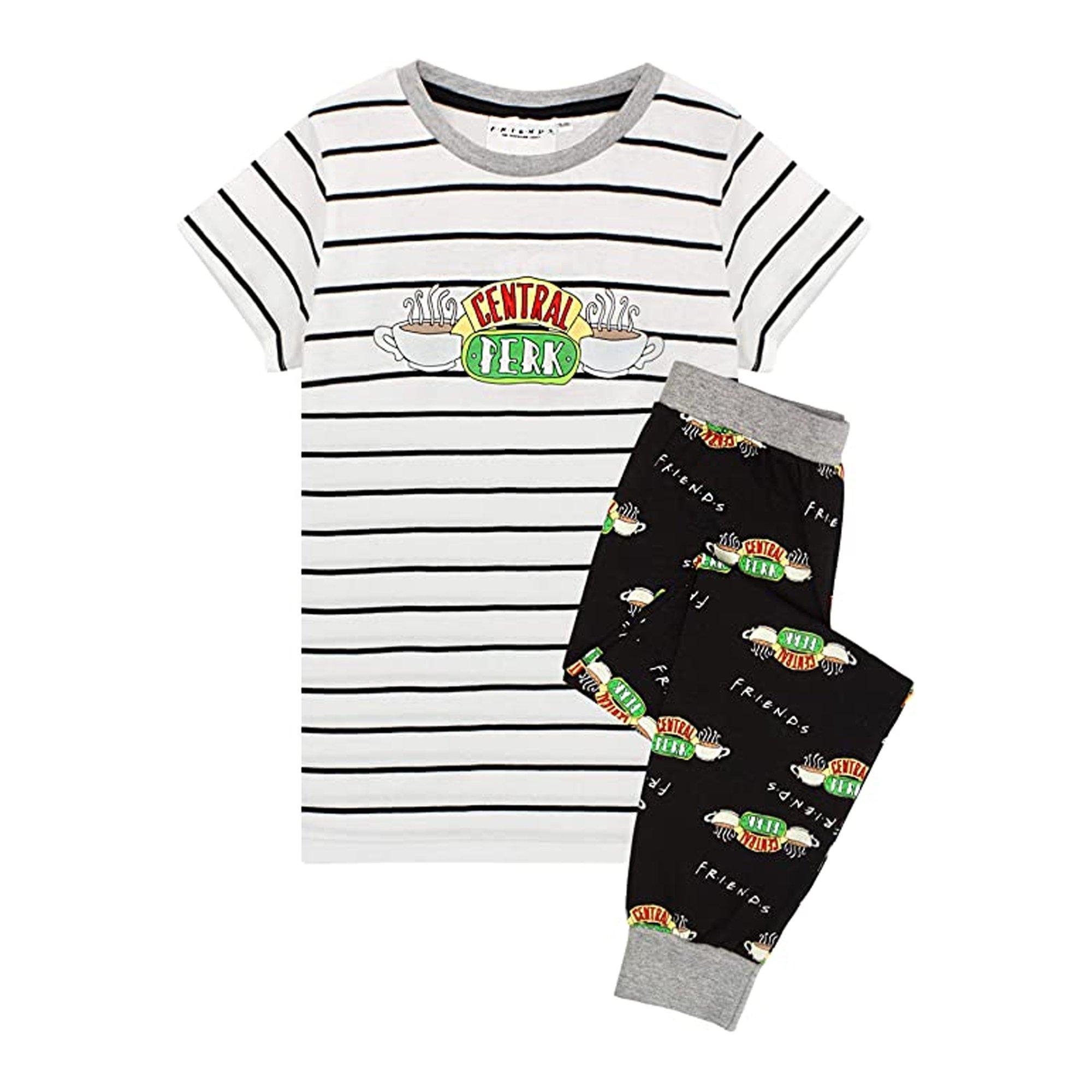 Friends Schlafanzug mit langer Hose, Logo