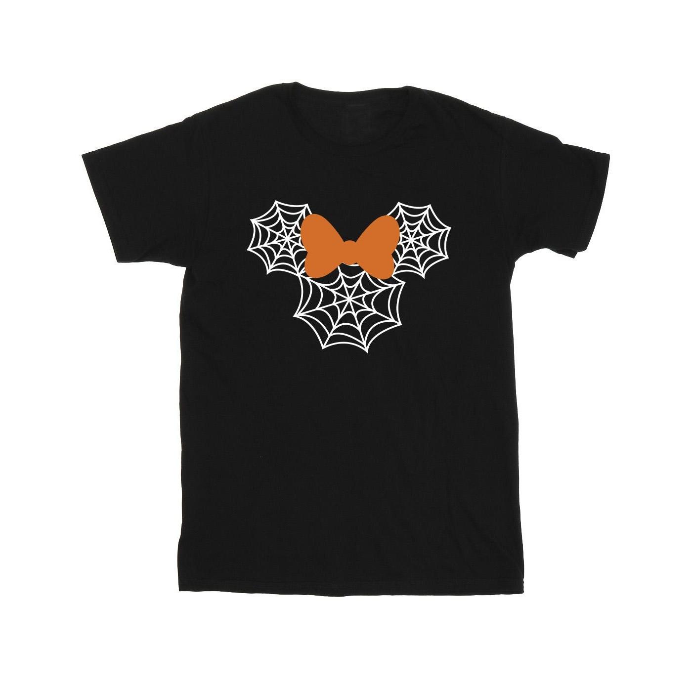 Disney Halloween Spinnennetz Schleifen T-Shirt