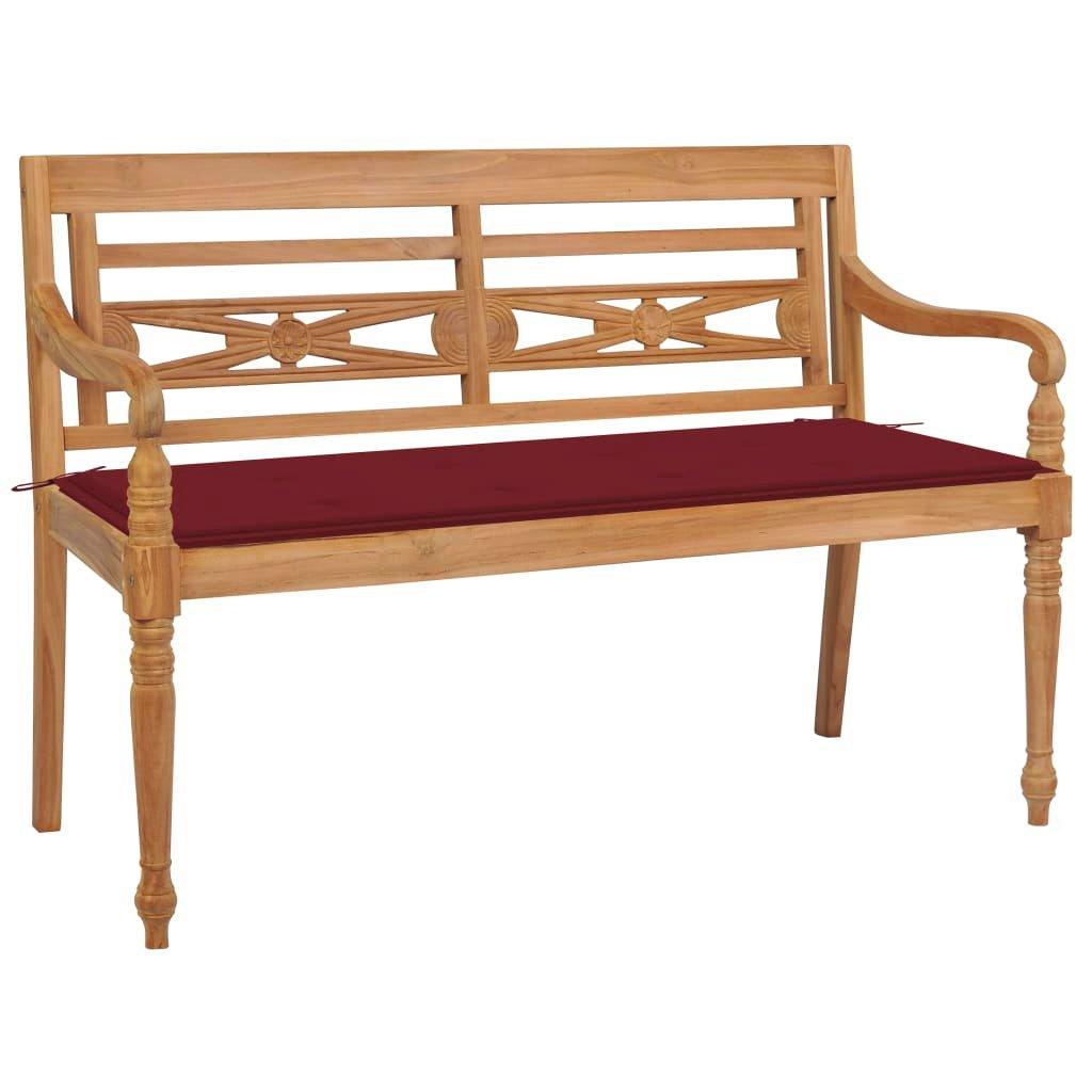 VidaXL Bank teak