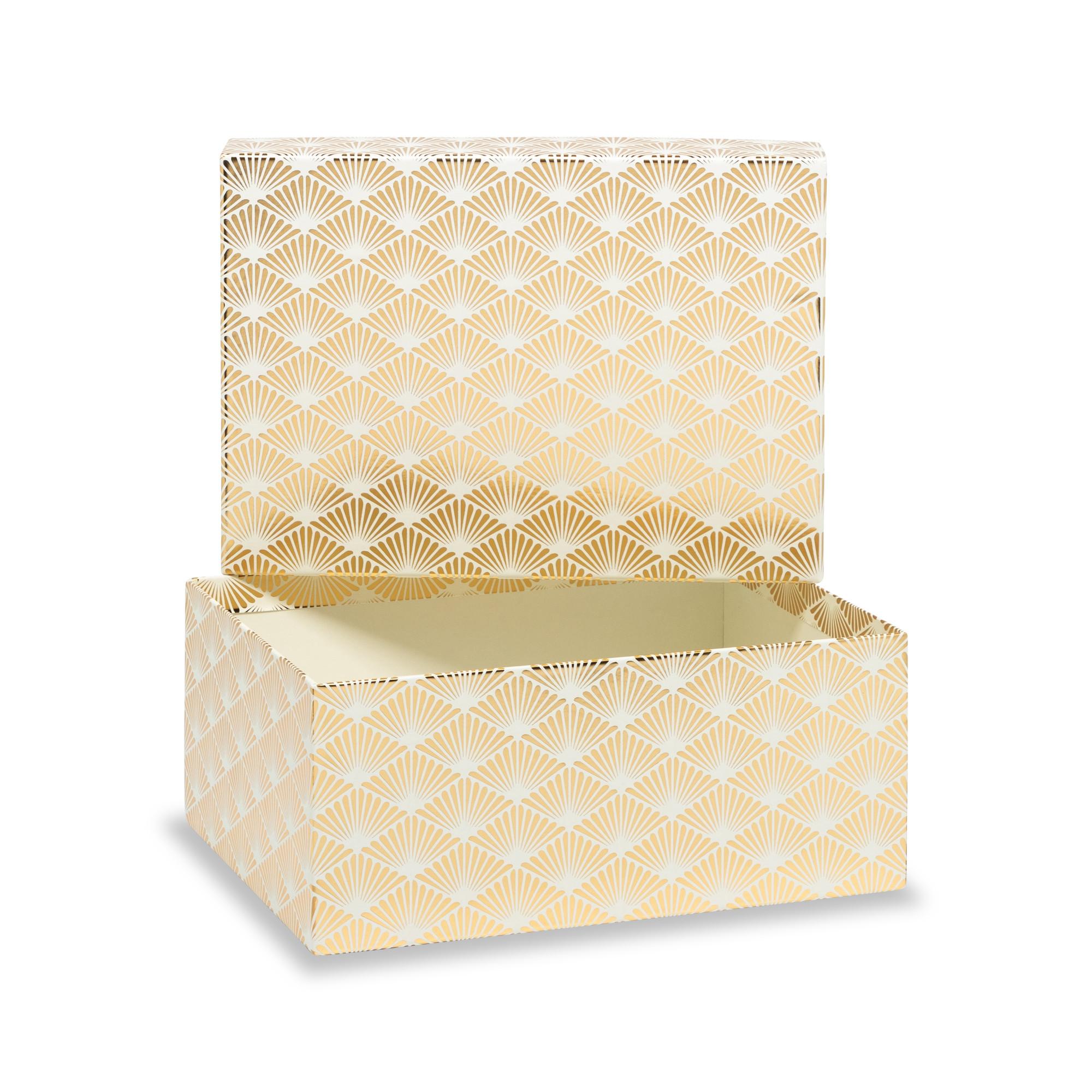 Manor Geschenkbox Muschel Gold