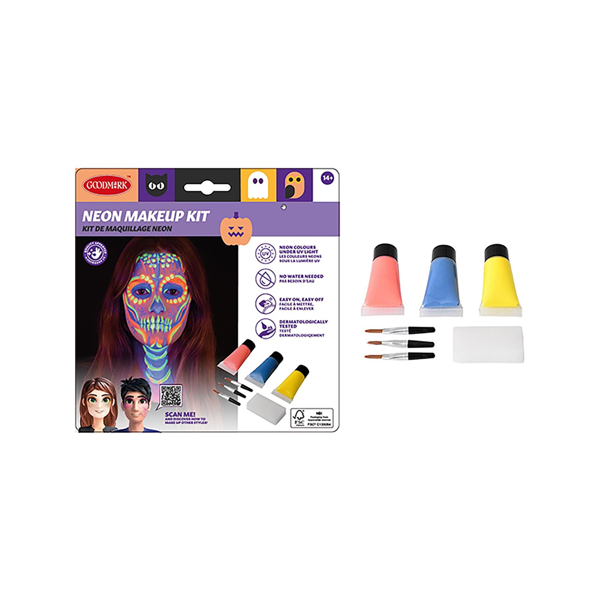 Goodmark Make Up Kit Neon UV