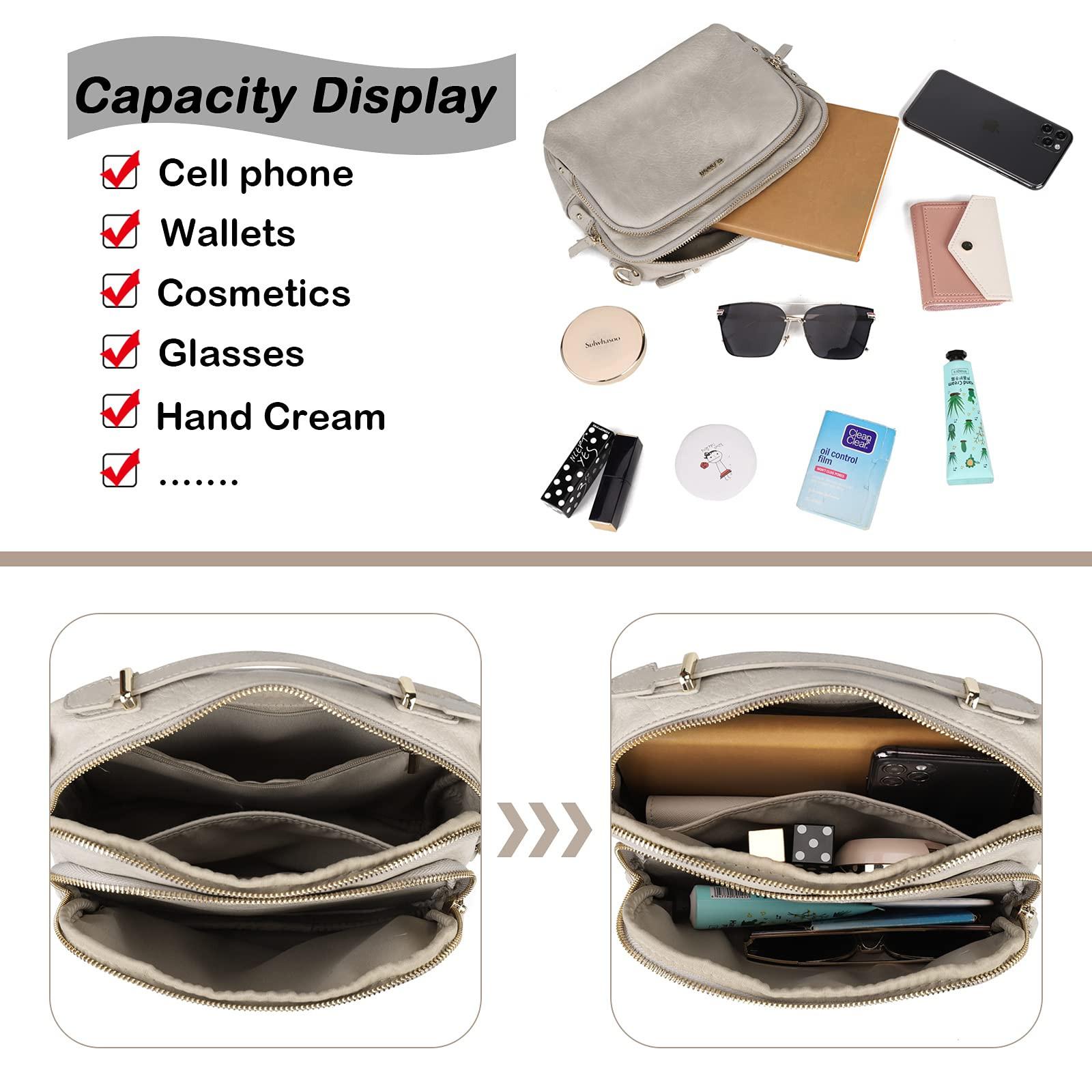 Only-bags.store Umhängetasche mit Reißverschluss, Crossbody Bag, Lederhandtasche klein Umhängetasche mit Reißverschluss, Crossbody Bag, Lederhandtasche klein