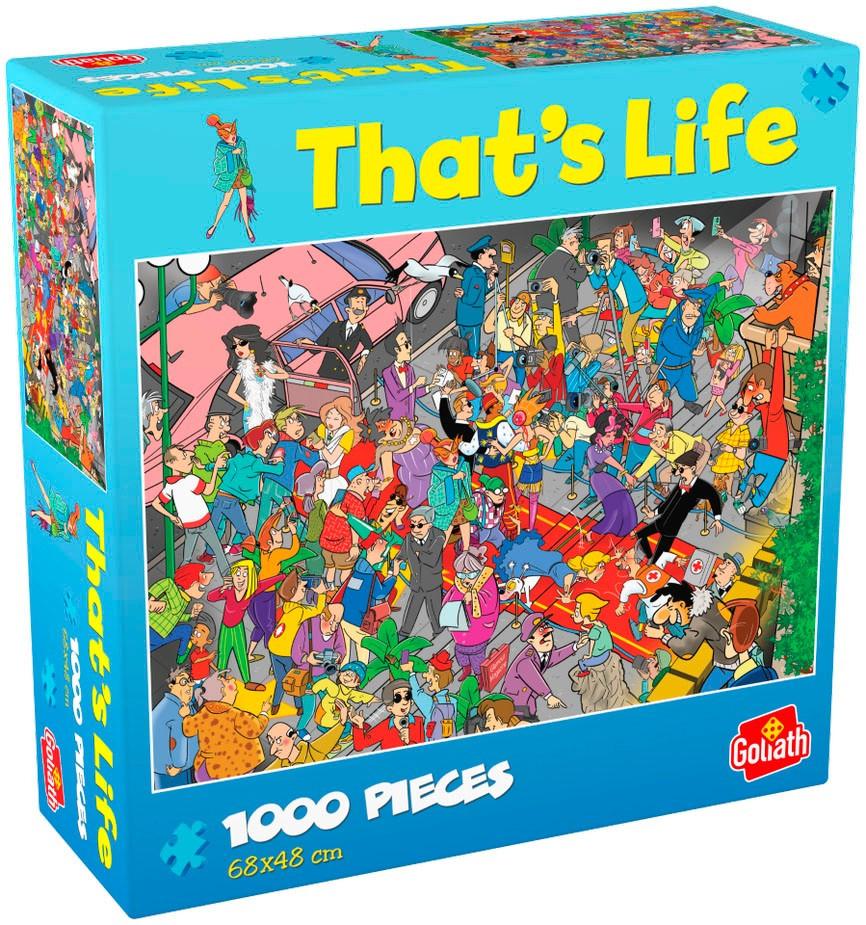 Goliath Puzzle That's Life Roter Teppich (1000Teile)