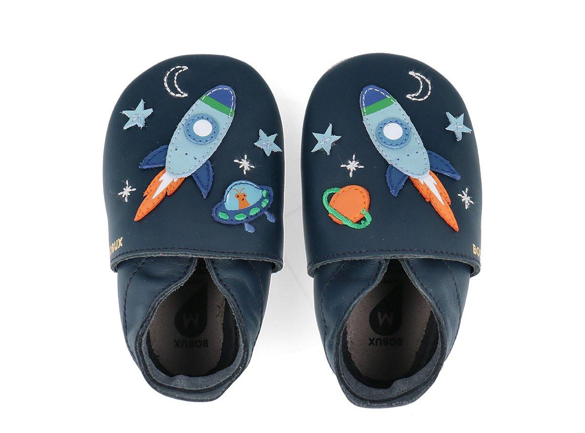 BOBUX Lederfinkli Cosmic Rocket Navy