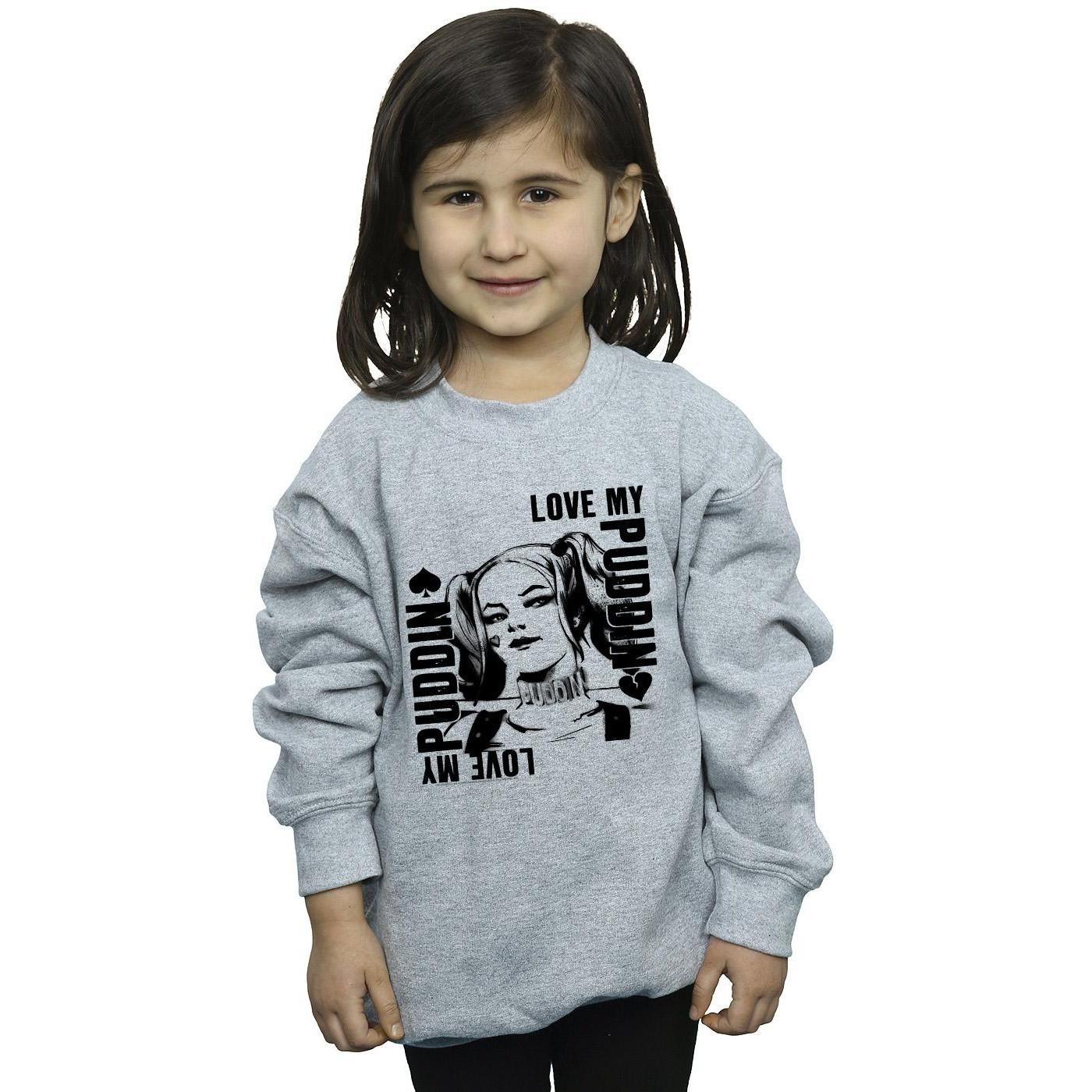DC COMICS Suicide Squad Love Puddin Sweatshirt