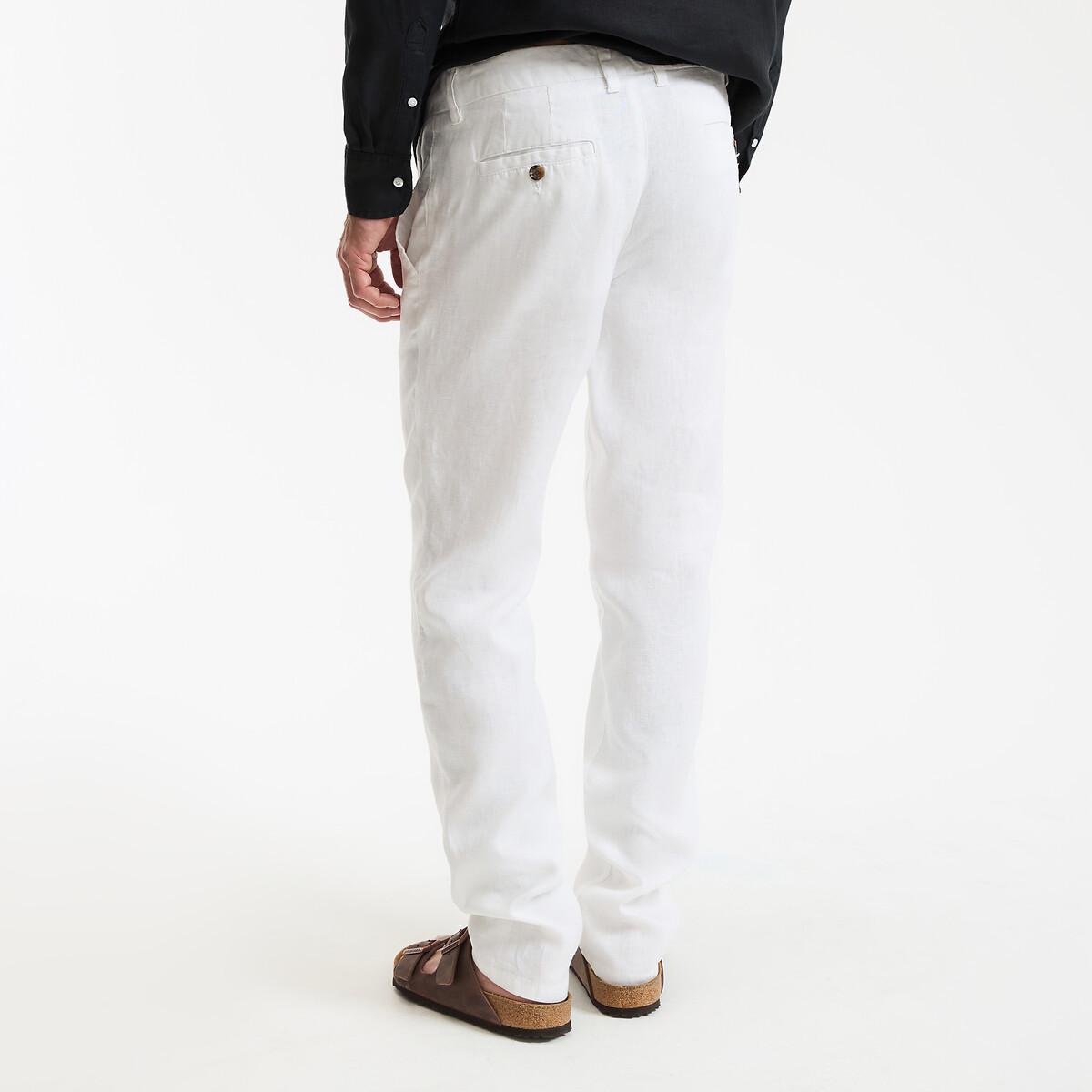 La Redoute Collections Leinen Straight Leg Hose