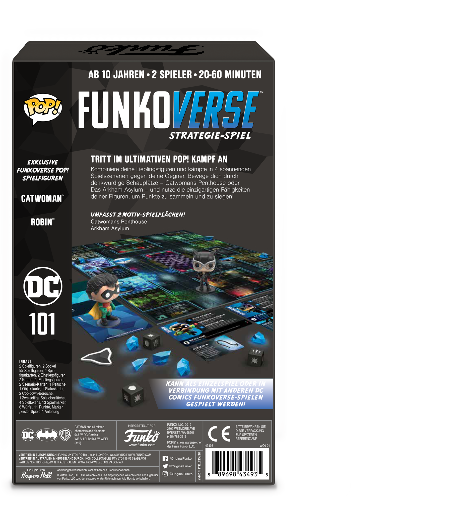 Funko Funkoverse DC Brettspiel Erweiterungspaket (Deutsch)