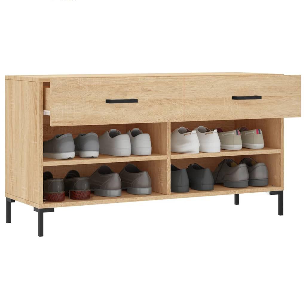 VidaXL Schuhbank holzwerkstoff