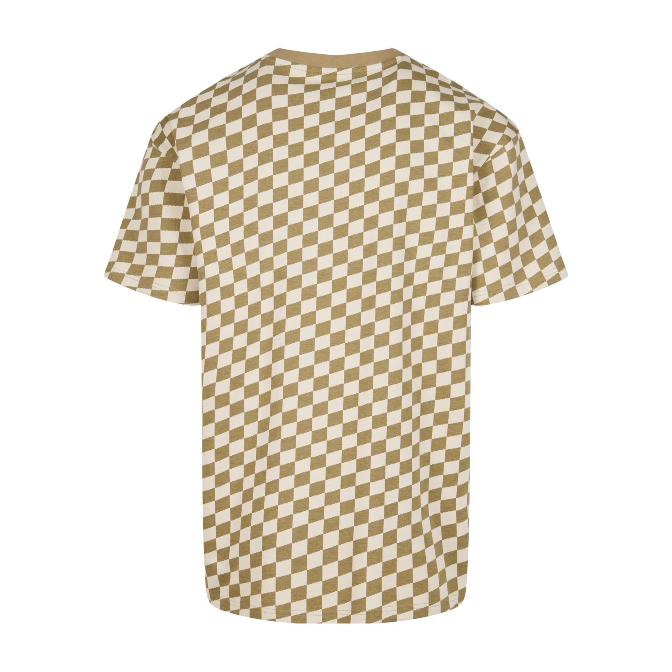 URBAN CLASSICS Kariertes Oversize T-Shirt