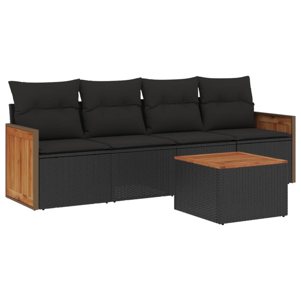VidaXL Garten sofagarnitur poly-rattan