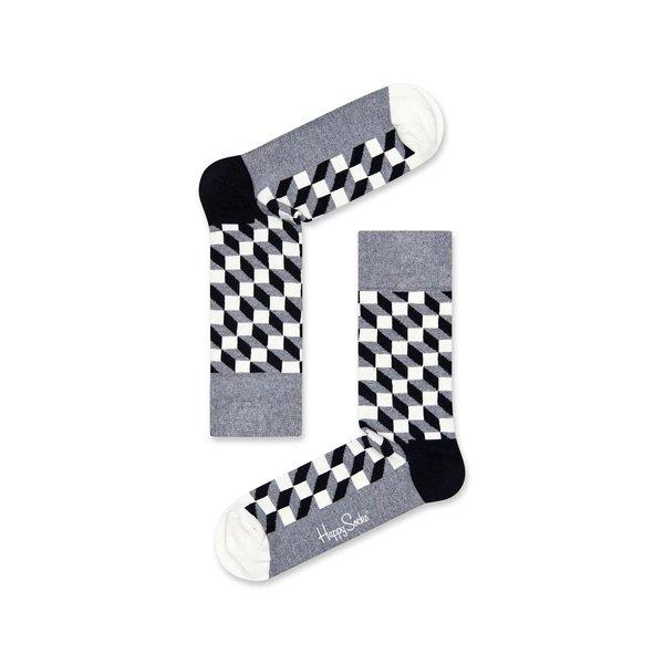 Happy Socks 4-Pack Classic Black & White Socks Gift Set Multipack,Socken Waden