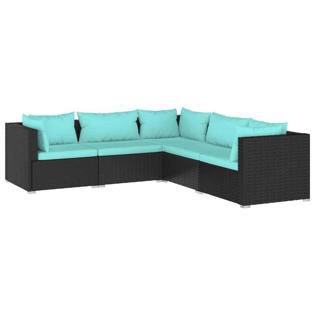 VidaXL Garten-lounge-set poly-rattan