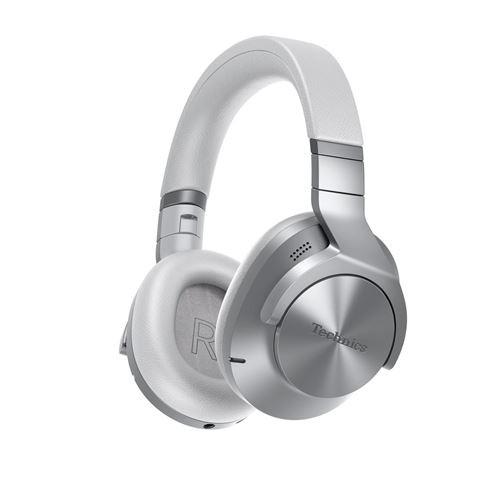 Technics Technics EAH-A800E-S Wireless Noise Cancelling Kopfbügelkopfhörer Metallic Silber