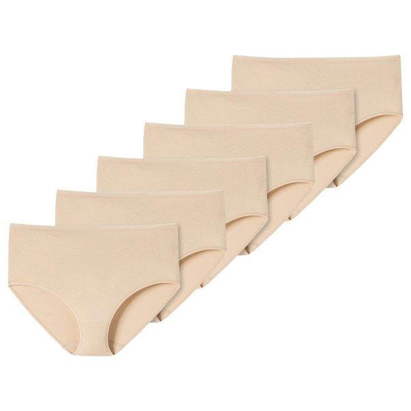 Schiesser 6er Pack 95/5 Organic Cotton - Midi-Slip