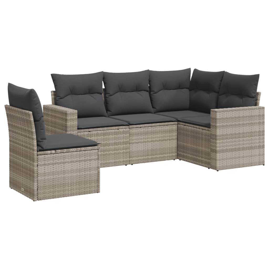 VidaXL Garten sofagarnitur poly-rattan
