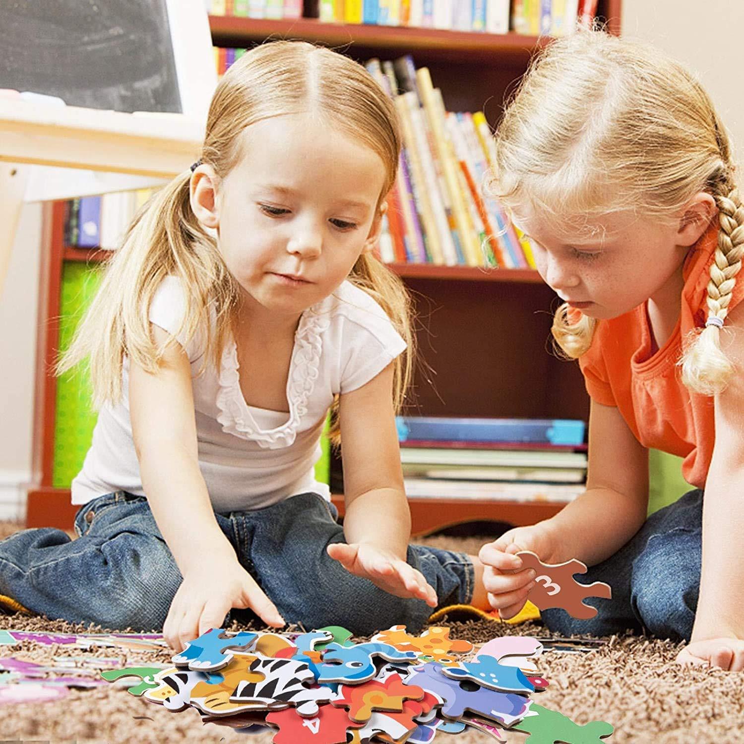 Activity-board Kinderpuzzle, 6-teiliges Holzpuzzle, Formenpuzzle Frühes Lernspielzeug