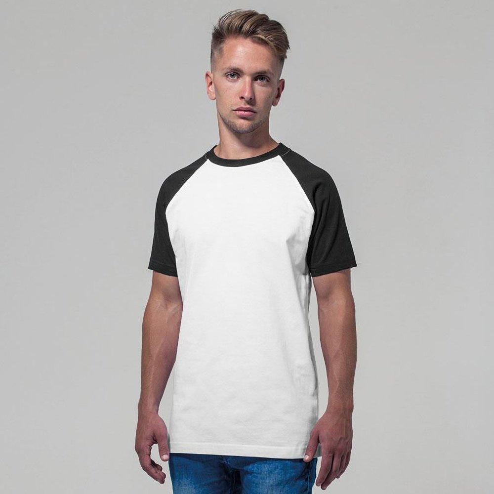 Build Your Own Raglan Kontrast Kurzarm T-Shirt