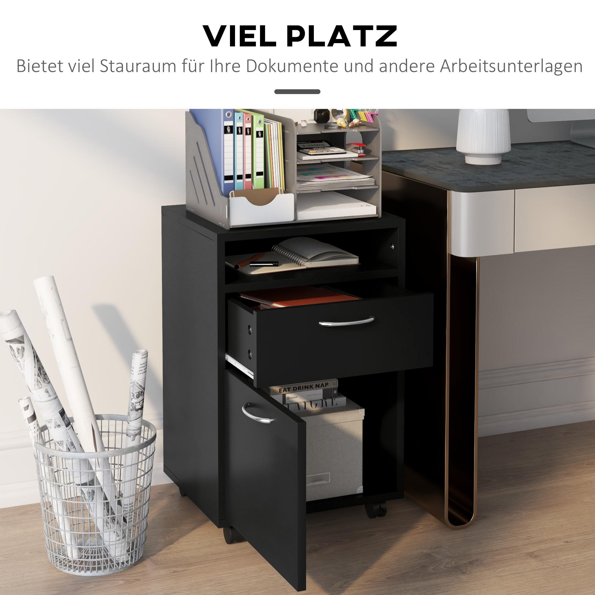 HOMCOM Rollcontainer