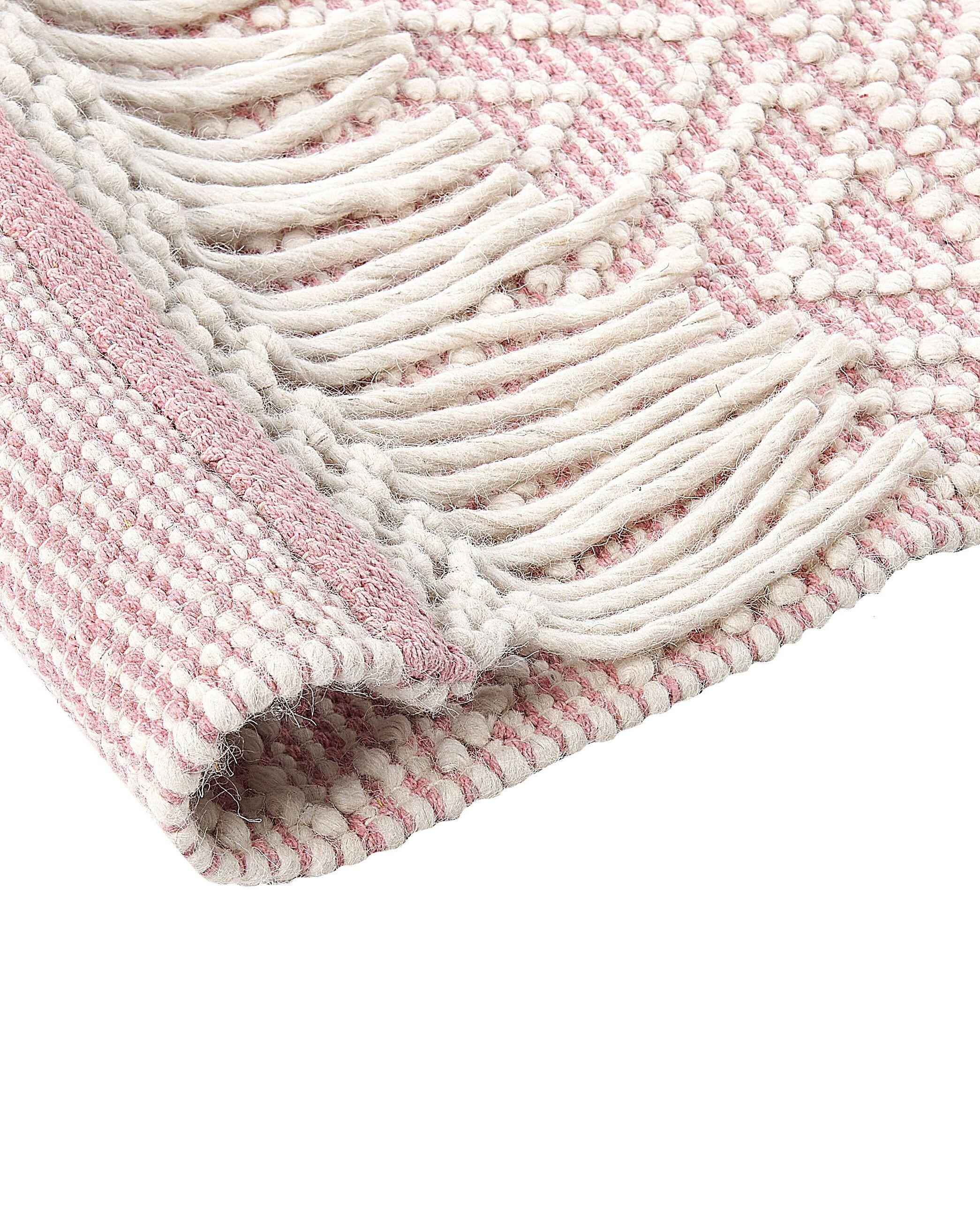 Beliani Teppich aus Wolle Boho ADANA