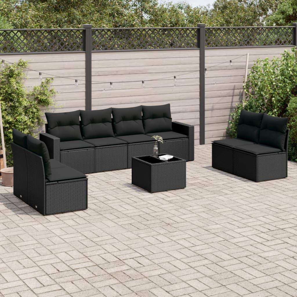 VidaXL Garten sofagarnitur poly-rattan