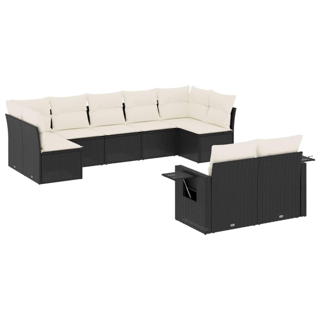 VidaXL Garten sofagarnitur poly-rattan