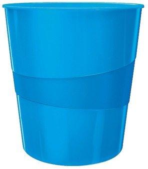 Leitz LEITZ Papierkorb WOW 15 Liter 52781036 blau