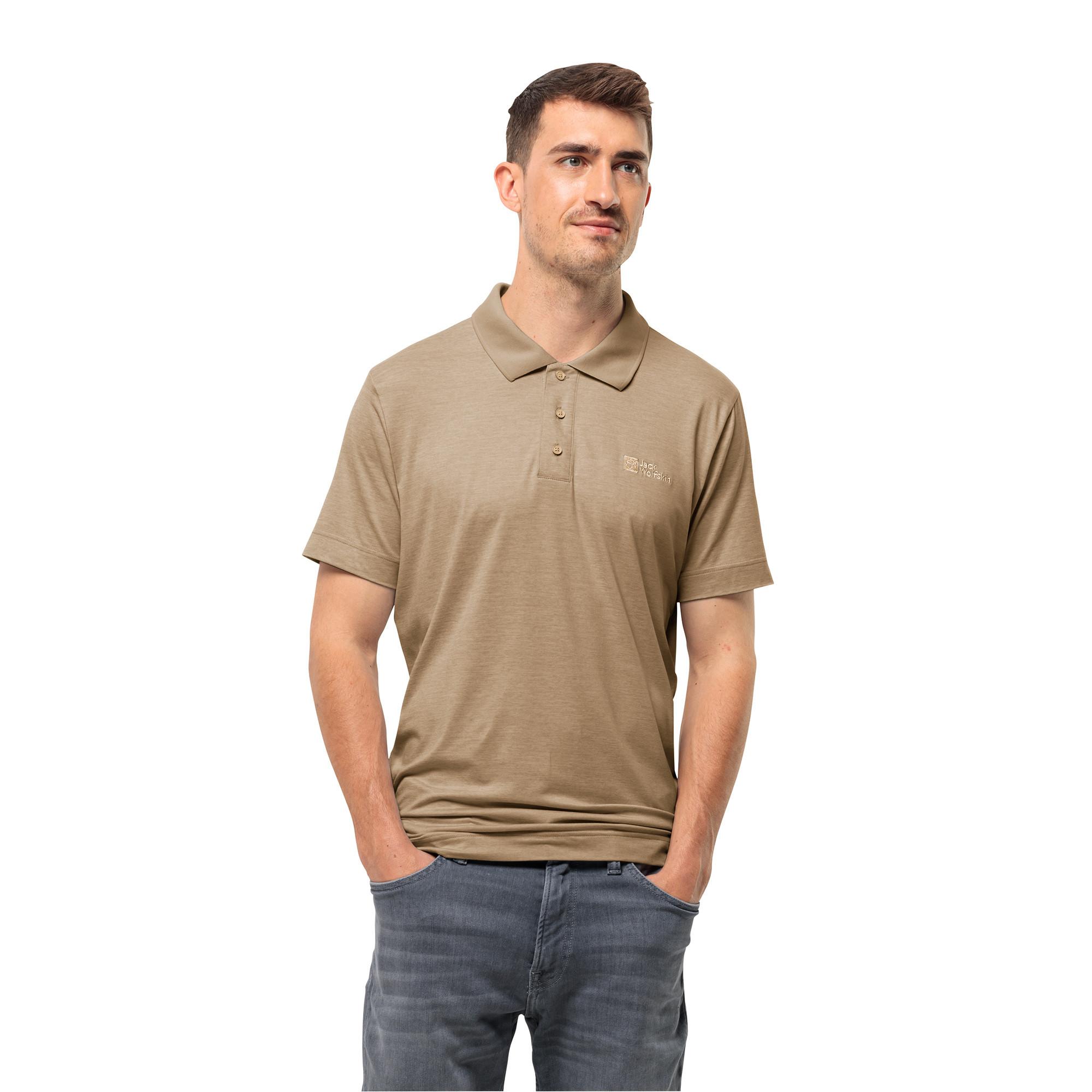 Jack Wolfskin Travel Polo M Poloshirt, kurzarm