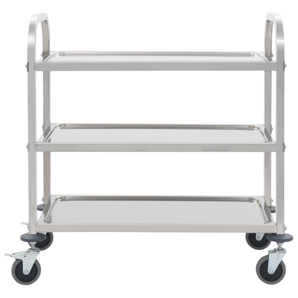 VidaXL Servierwagen metall