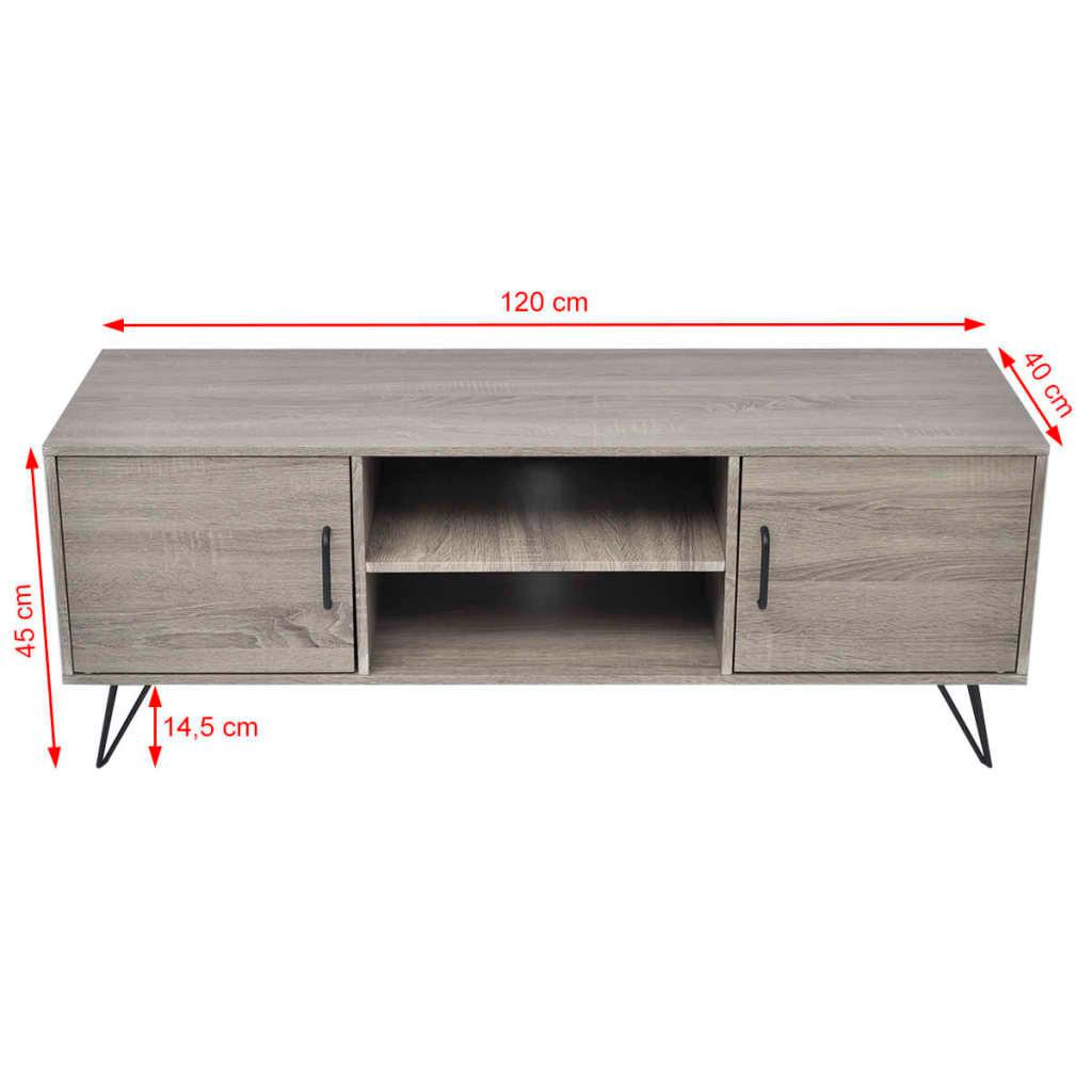 VidaXL Tv-schrank mdf
