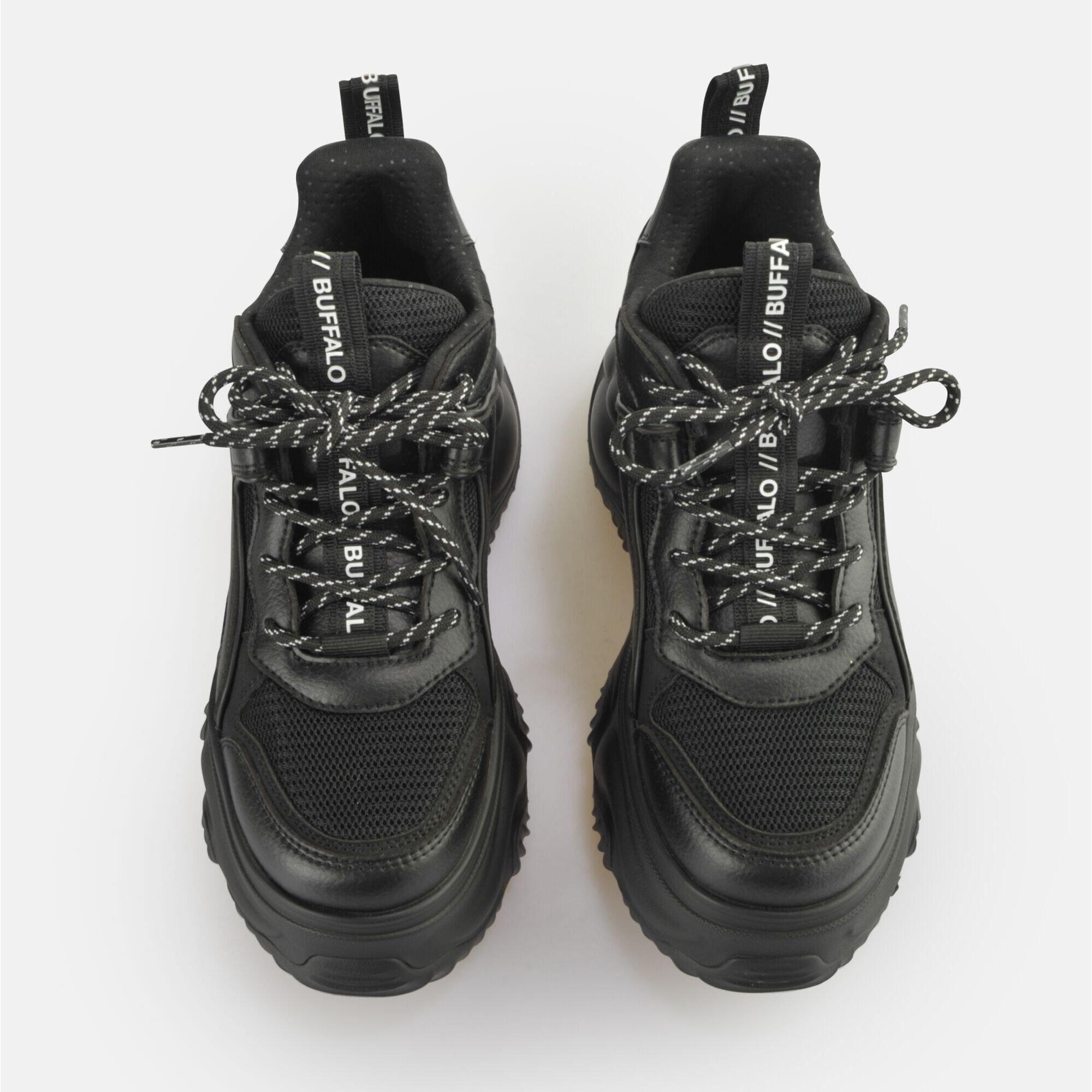 Buffalo sneakers für damen blader matcha - vegan nappa/nubuck/mesh