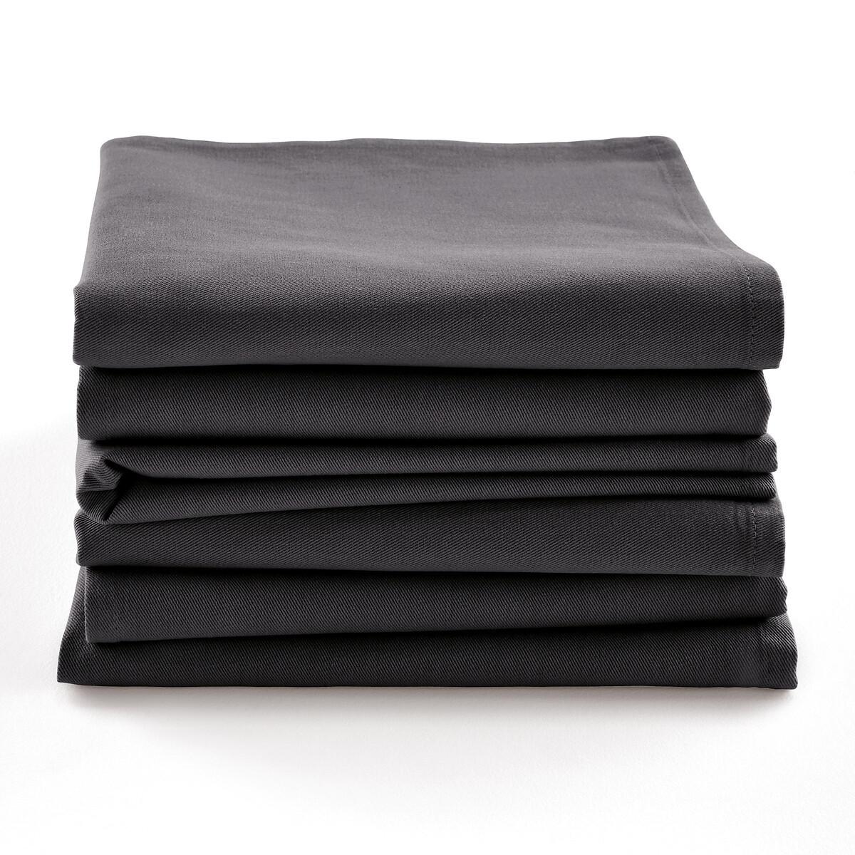 La Redoute Intérieurs 6er-Pack Stoffservietten SCENARIO mit Fleckenschutz