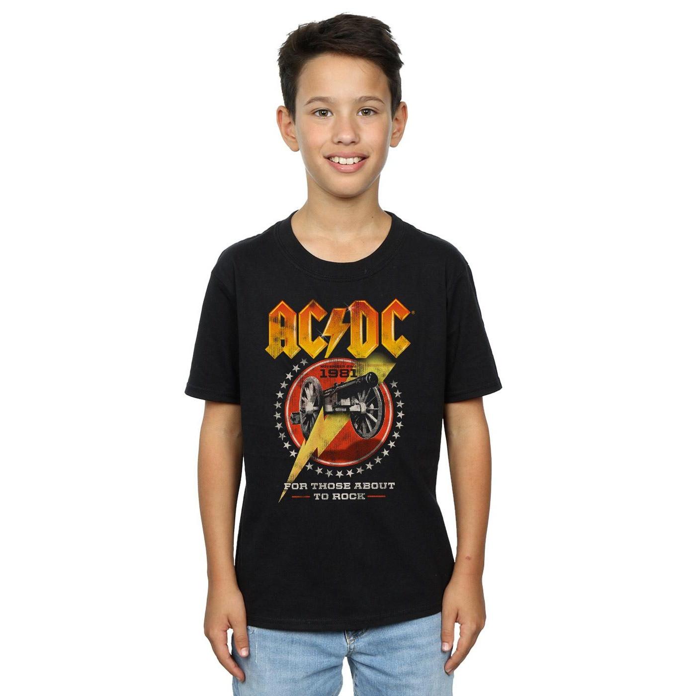 AC/DC ACDC For Those About To Rock 1981 TShirt