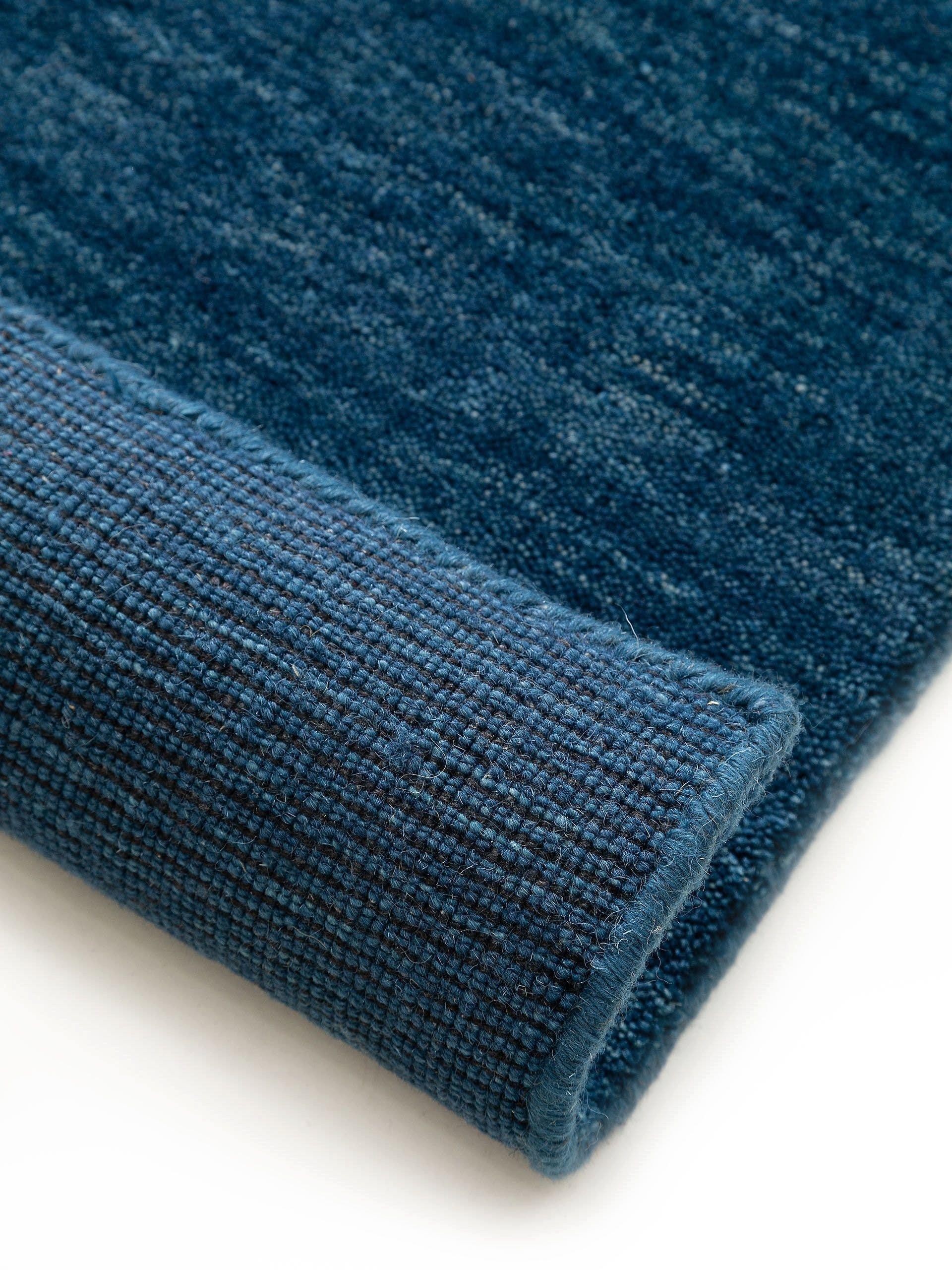 Benuta Wollteppich Jamal Blau