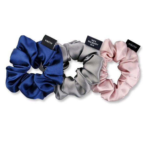 AILORIA DOUX Set 3 Scrunchies M aus Seide